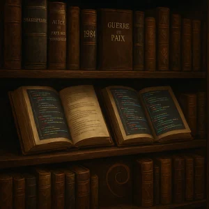 Un bibliothèque complète cachée dans le code source des dépôts Debian