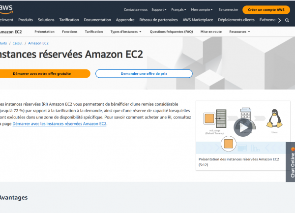 AWS restreint l'accès aux tarifs préférentiels