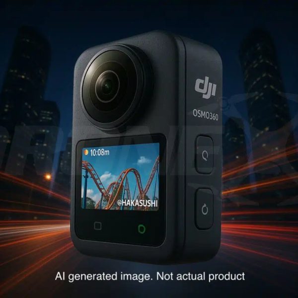 DJI Osmo 360 : une fuite massive dévoile la première caméra 360 degrés de la marque