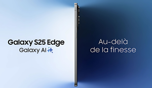 Le nouveau Samsung Galaxy S25 Edge débarque chez SFR à moins de 500 € !