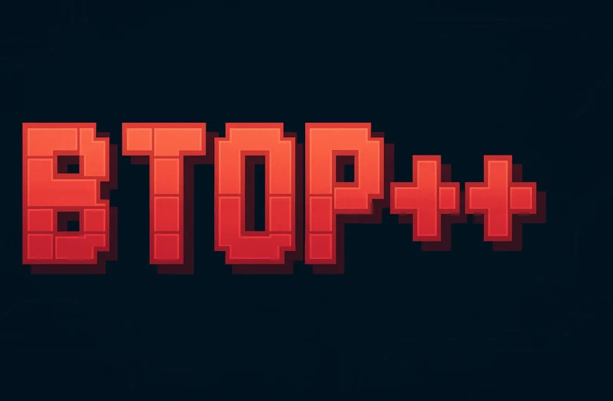 Btop++ – L'outil de monitoring système qui ridiculise votre vieux htop