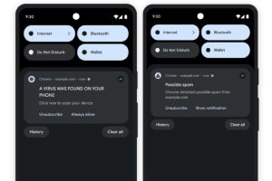 Chrome sonne l’alerte contre les notifications web des escrocs