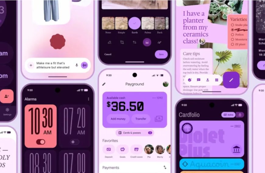 Google a accidentellement dévoilé le futur design d’Android, et il est bien plus original qu’on ne le pensait
