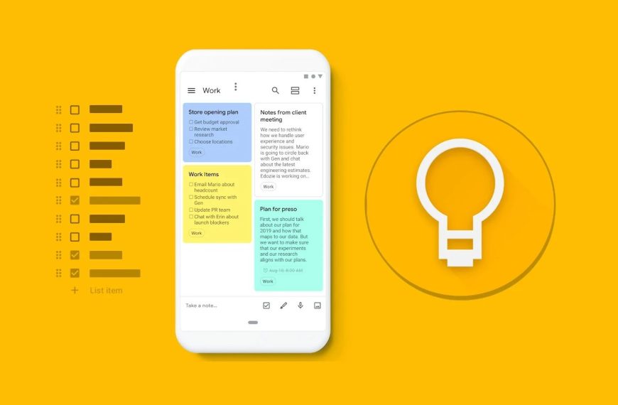 Google Keep : la version web corrige son défaut le plus flagrant