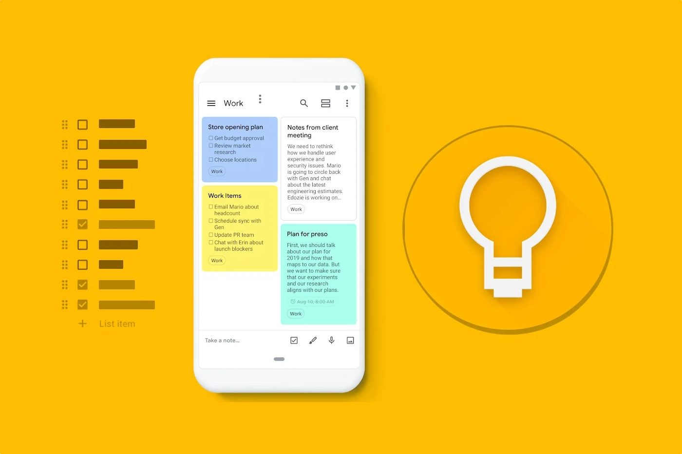 Google Keep se transforme pour coller à l’esthétique d’Android 16