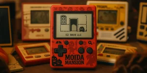 Moida Mansion – Le jeu LCD qui fait flipper