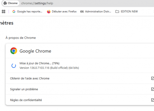 Une faille zero day exploitée dans Chrome à corriger d'urgence
