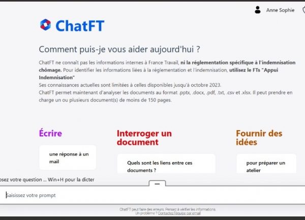 France Travail active la GenAI dans ses agences