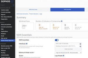 Sophos fusionne ses outils NDR et firewall