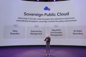 Microsoft tente de rassurer sur son cloud européen