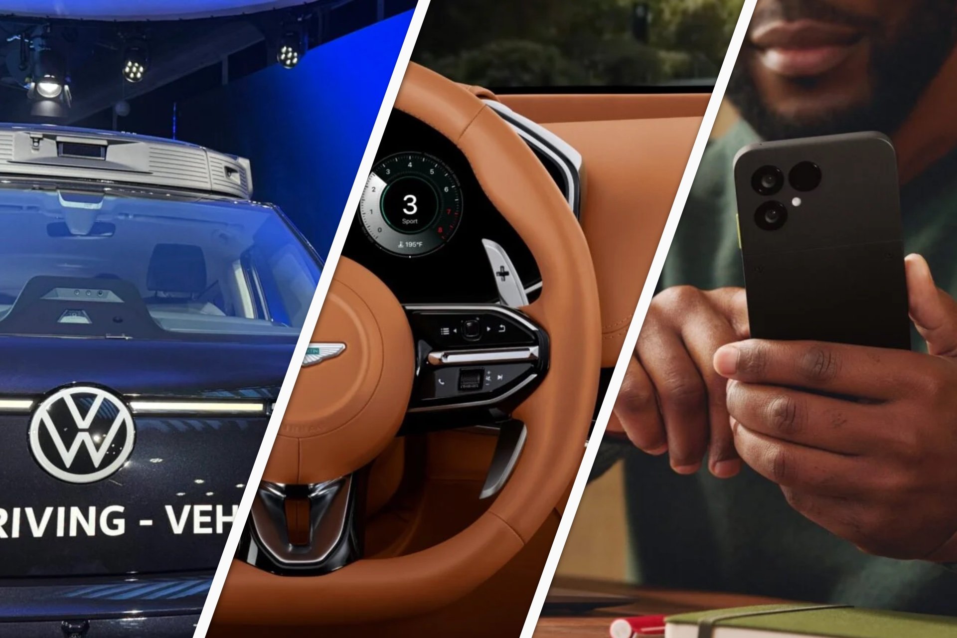 01net morning : un tour dans le robot taxi ID. Buzz AD, premiers pas pour le Fairphone 6, les constructeurs auto pas chauds sur CarPlay Ultra,