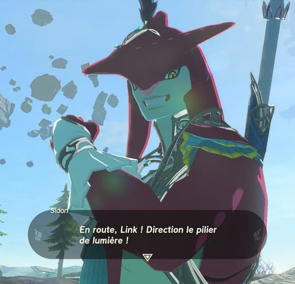 Sidon du Domaine Zora Zelda Tears of the Kingdom : comment terminer cette enquête régionale ?
