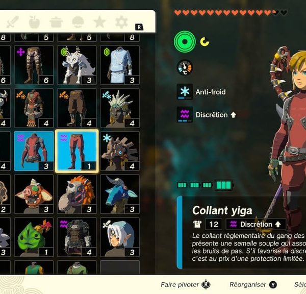 Tenue Yiga Zelda Tears of the Kingdom : Où la trouver et quels sont ses effets ?