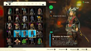 Tenue du brasier Zelda TotK : Comment obtenir cet ensemble qui améliore les dégâts de feu ?