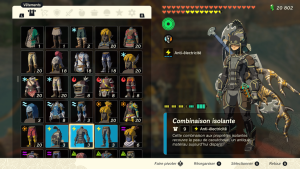 Tenue isolante Zelda Tears of the Kingdom : Comment obtenir toutes les pièces d'équipement anti-électricité ?