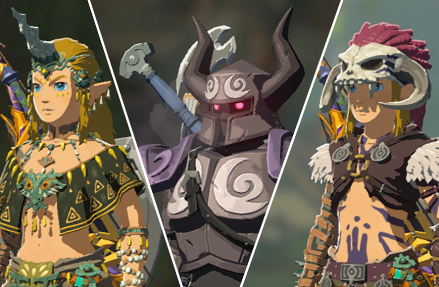 Trésors lambda Zelda TotK : où trouver toutes les tenues associées ?