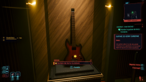Fan Psycho CP2077 : Comment récupérer le pantalon de Johnny Silverhand et la guitare de Kerry Eurodyne ?