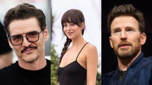 "Séduction assurée" Pedro Pascal crève l'écran en 2025 avec cette comédie : Chris Evans et Dakota Johnson complètent le casting