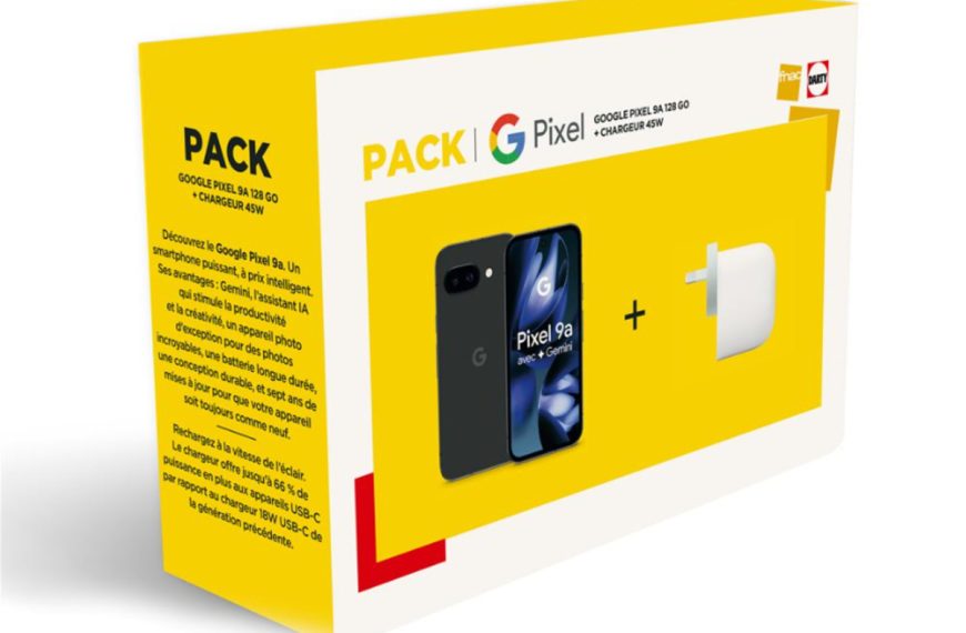 Ce smartphone Google fait tout avec l’IA – et il profite d’une remise de 85 € chez la Fnac