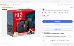 Des dizaines de Switch 2 sont déjà en vente sur eBay, ne vous faites pas avoir