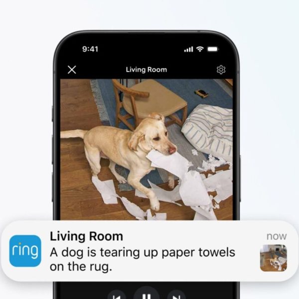 Votre sonnette Amazon Ring va utiliser l’IA pour décrire ce qu’elle voit