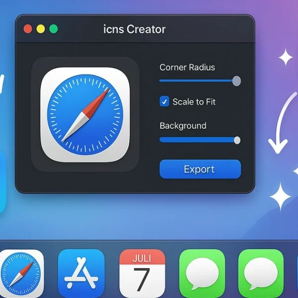 icns Creator – Sauvez vos icônes macOS sans vous ruiner