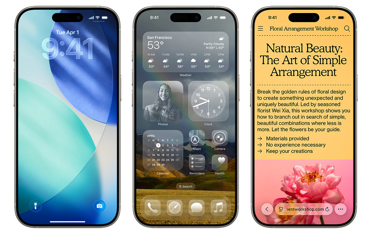 Trop de moqueries ? Apple change le design d’iOS 26 et de son Liquid Glass qui divise les utilisateurs