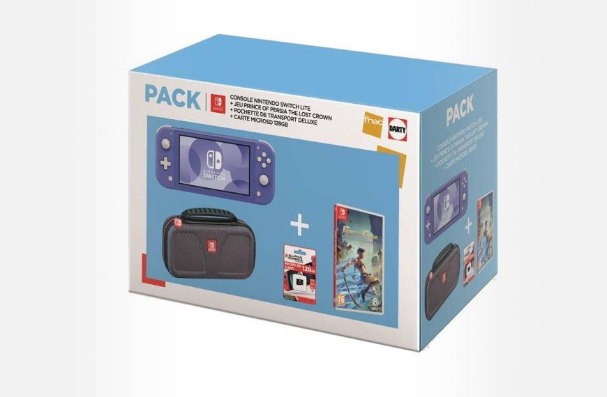 Nintendo Switch Lite : ce méga pack avec jeu, pochette et microSD est à un prix imbattable pour les soldes d’été !