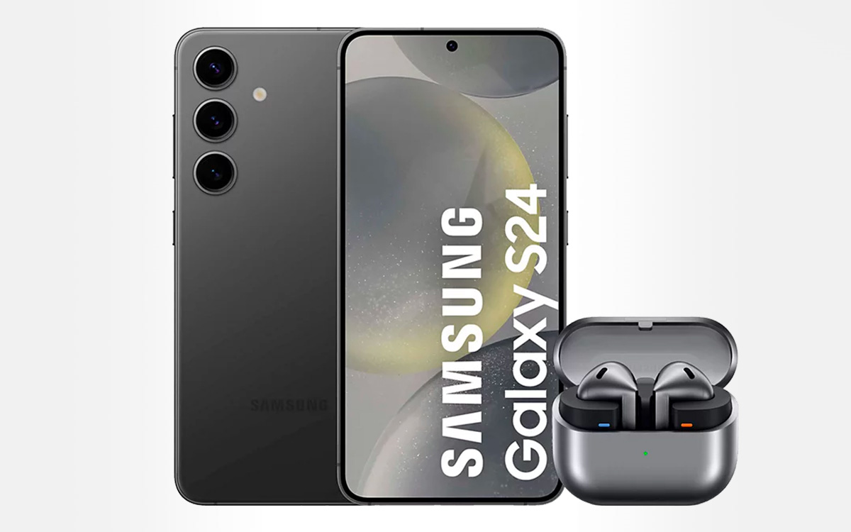 Le pack Samsung Galaxy S24 avec les Buds 3 est à moins de 500 € pendant les soldes, vite !