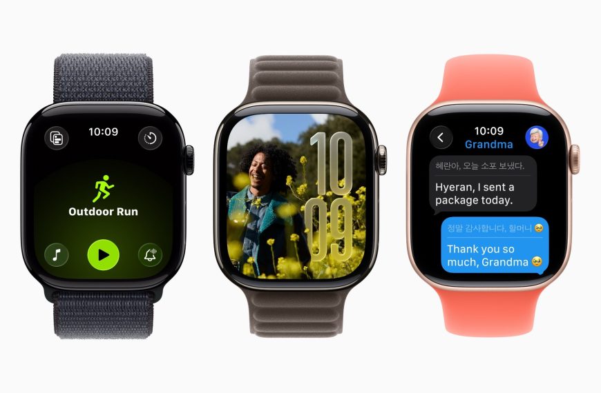 watchOS 26 : un coup de peinture plutôt qu’un grand nettoyage