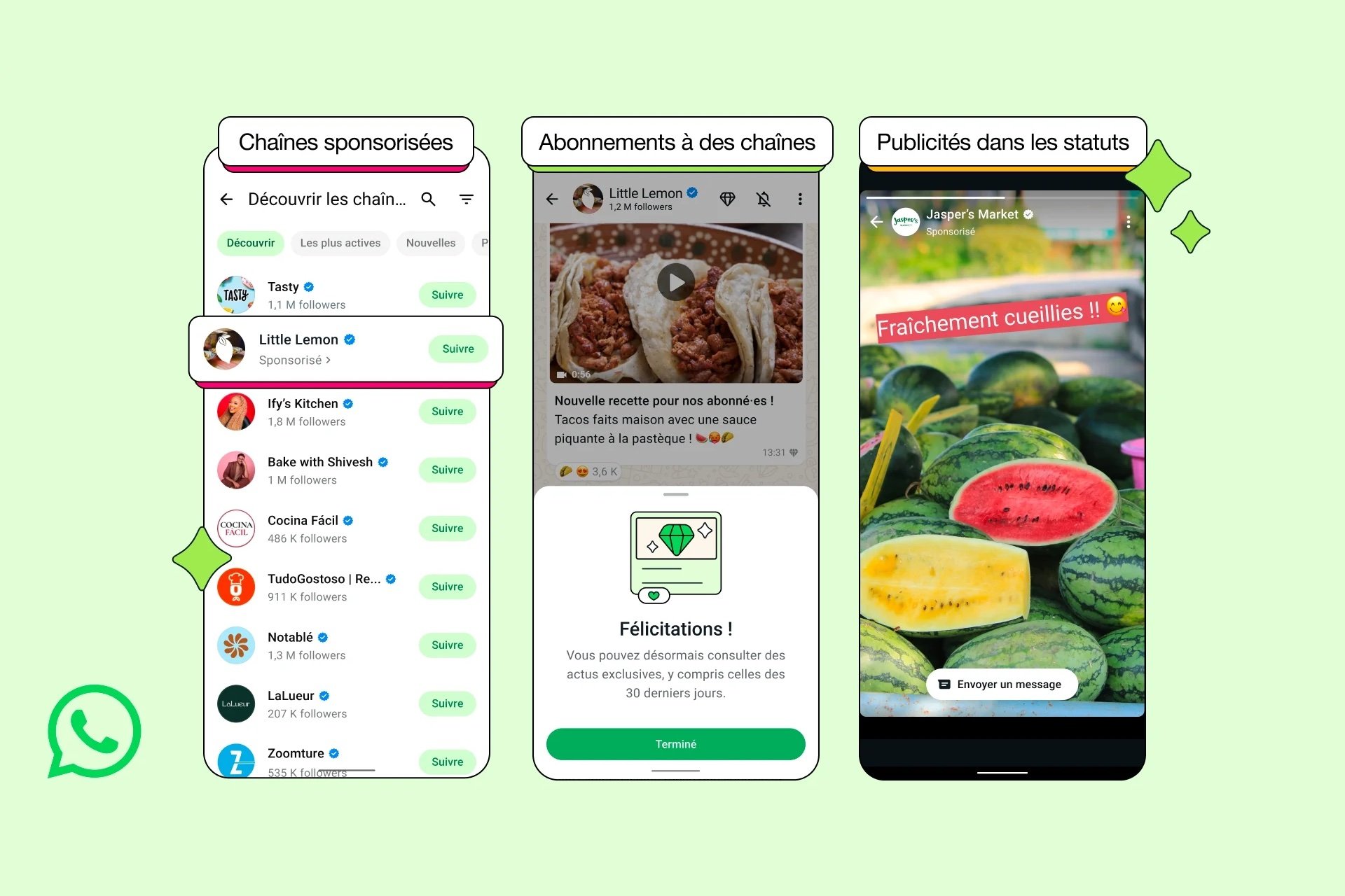 La pub dans WhatsApp n’arrivera pas avant 2026 en Europe