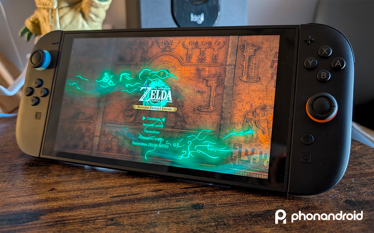 J’ai joué à Zelda Tears of The Kingdom sur la Switch 2, qu’est-ce qui change ?