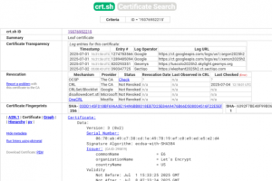 Let's Encrypt donne des certificats TLS/SSL pour les adresses IP