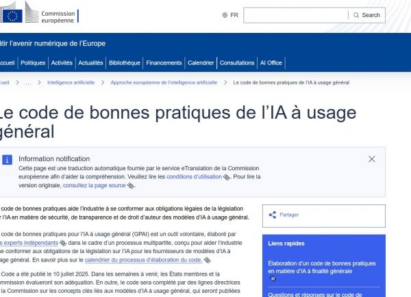 Les directives de l'UE sur l'IA font l'objet de vives critiques