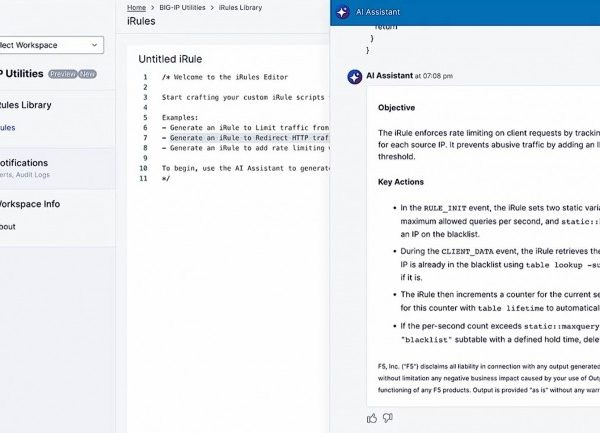 F5 Networks dope son assistant IA à la génération de code