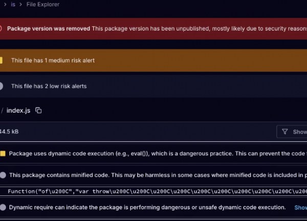 Des packages npm compromis pour diffuser des malwares