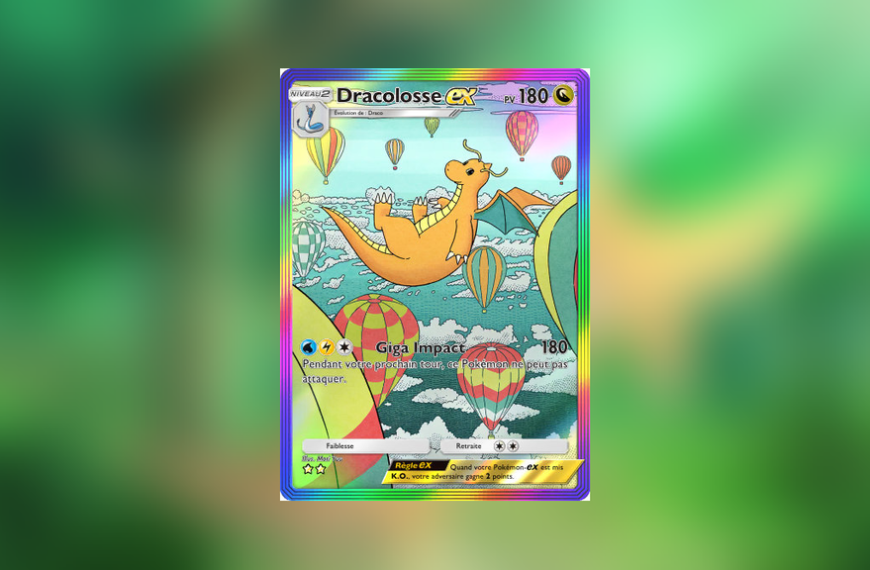 Ultra puissant, Dracolosse EX trouve sa place dans la méta de Pokémon Pocket et génère 180 dégâts !