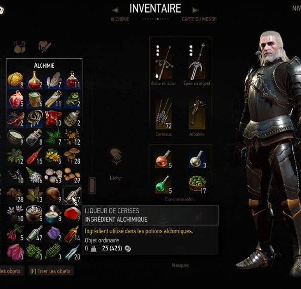 Liqueur de cerise The Witcher 3 : comment et où mettre la main sur cet ingrédient ?