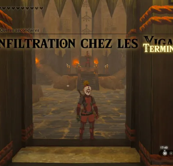 Repaire des Yigas Zelda TotK : comment s'infiltrer, réussir la mission secondaire et gagner le manuscrit du choc tellurique ?