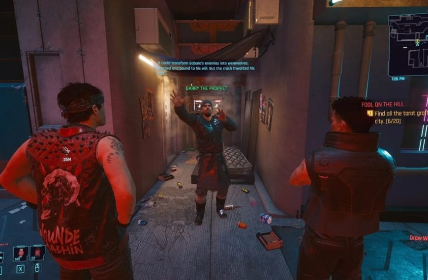 Prophète Garry Cyberpunk 2077 : comment lancer et venir à bout de cette quête ?