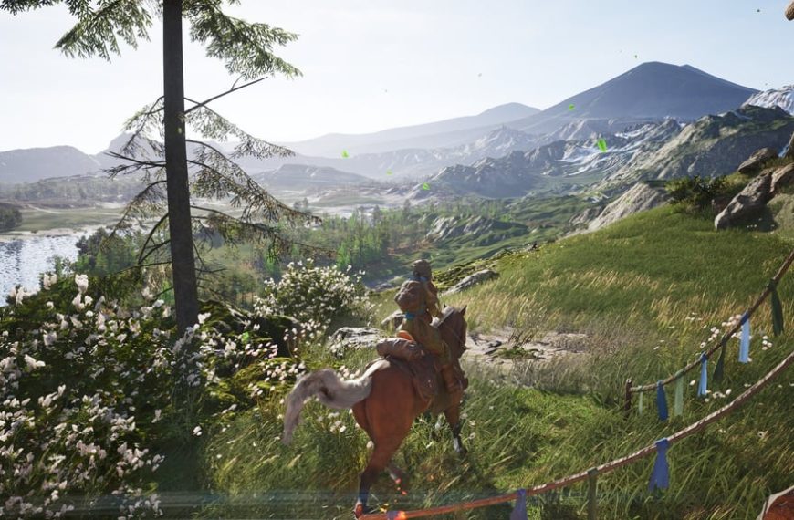 Ce nouveau jeu vidéo de survie médiéval en monde ouvert est un mélange unique de Red Dead Redemption 2 et de Death Stranding 2