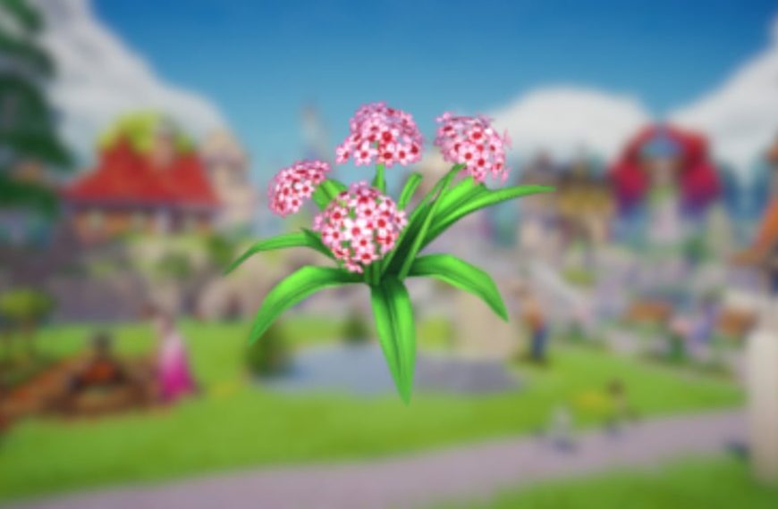 Hydrangée blanche et rouge Disney Dreamlight Valley : où en trouver ?