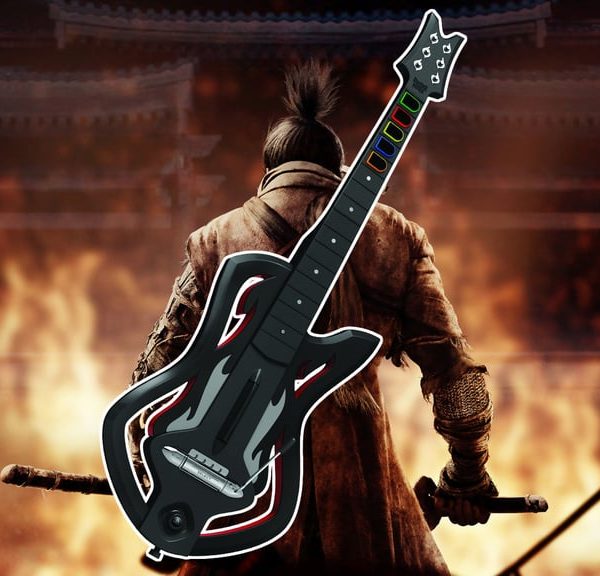 Il défonce tous les boss de ce jeu vidéo From Software à la guitare ! Ce joueur a le sens du rythme…