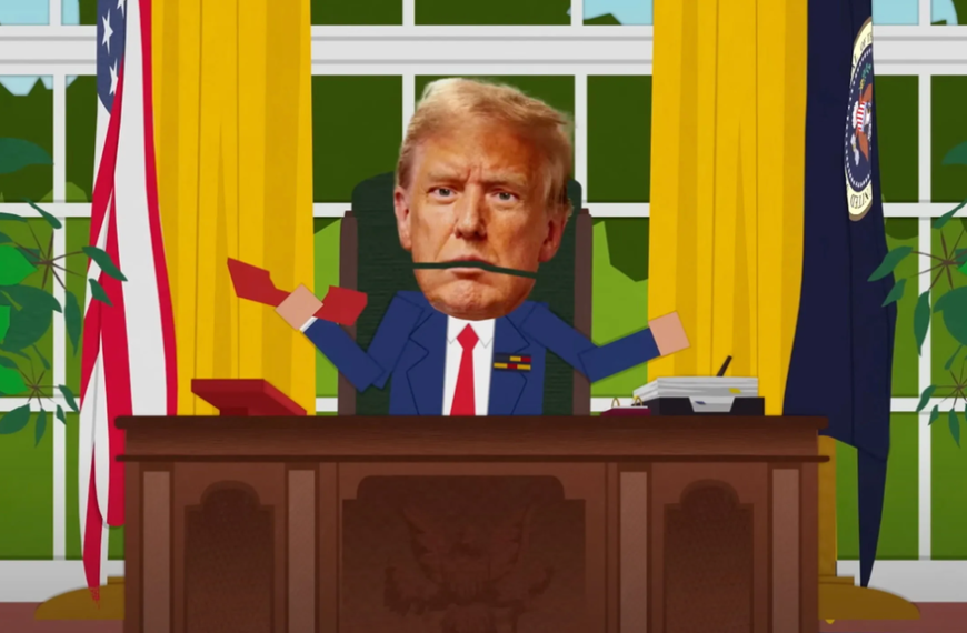 La Maison Blanche est en rage : la guerre entre Donald Trump et South Park est déclarée