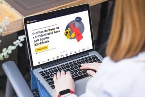 Plus besoin de dépenser plus de 2,20 €/mois pour utiliser internet sereinement