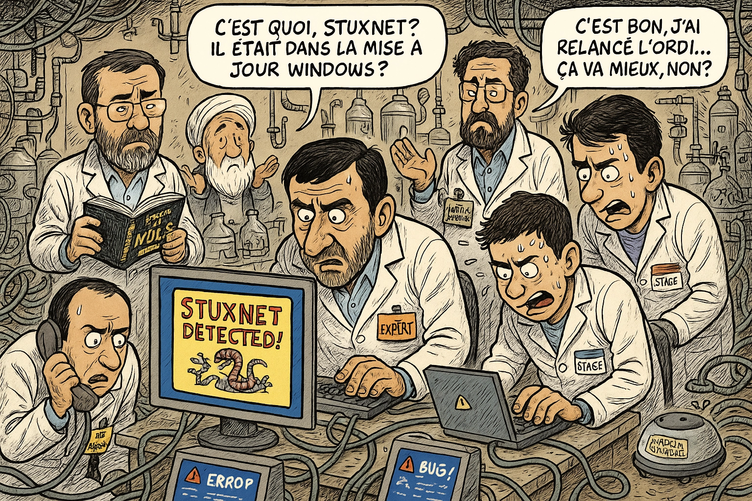 Stuxnet – La cyber-arme qui a détruit 1000 centrifugeuses iranienes