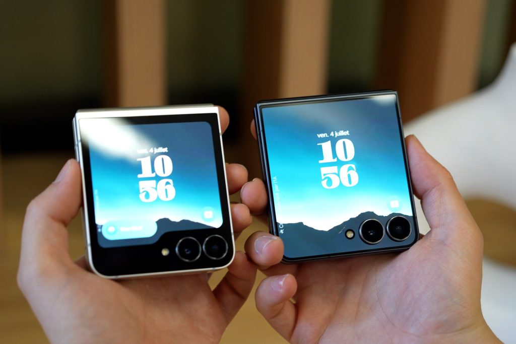 On a pris en main les Galaxy Z Flip 7 et Z Flip 7 FE : écran total