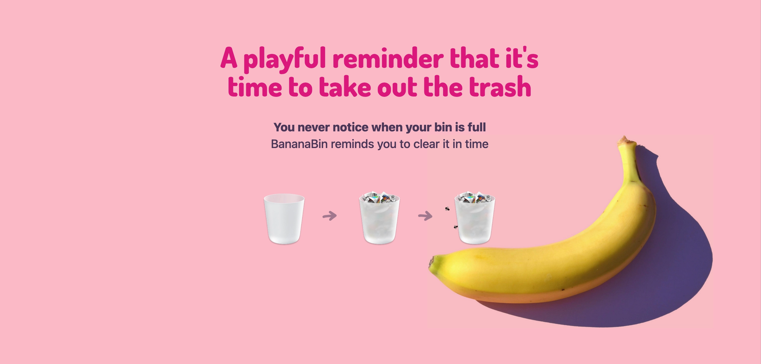 BananaBin – L'app macOS qui met des mouches autour de votre corbeille pleine