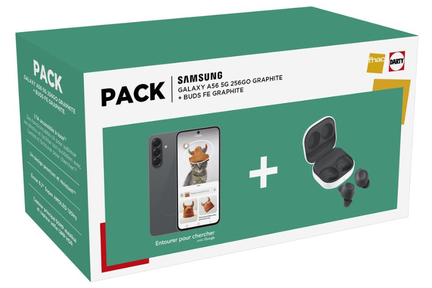 Ce smartphone Samsung chute à moins de 450 € et la Fnac vous offre en prime une montre et des écouteurs Samsung !
