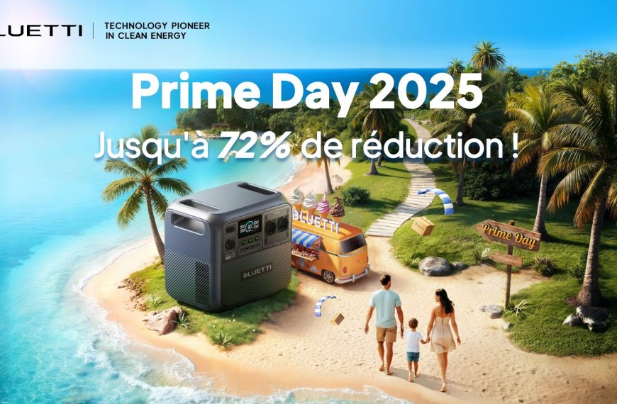 Prime Day : préparez vos vacances en toute sérénité, les stations électriques portables BLUETTI sont remisées jusqu’à -72%